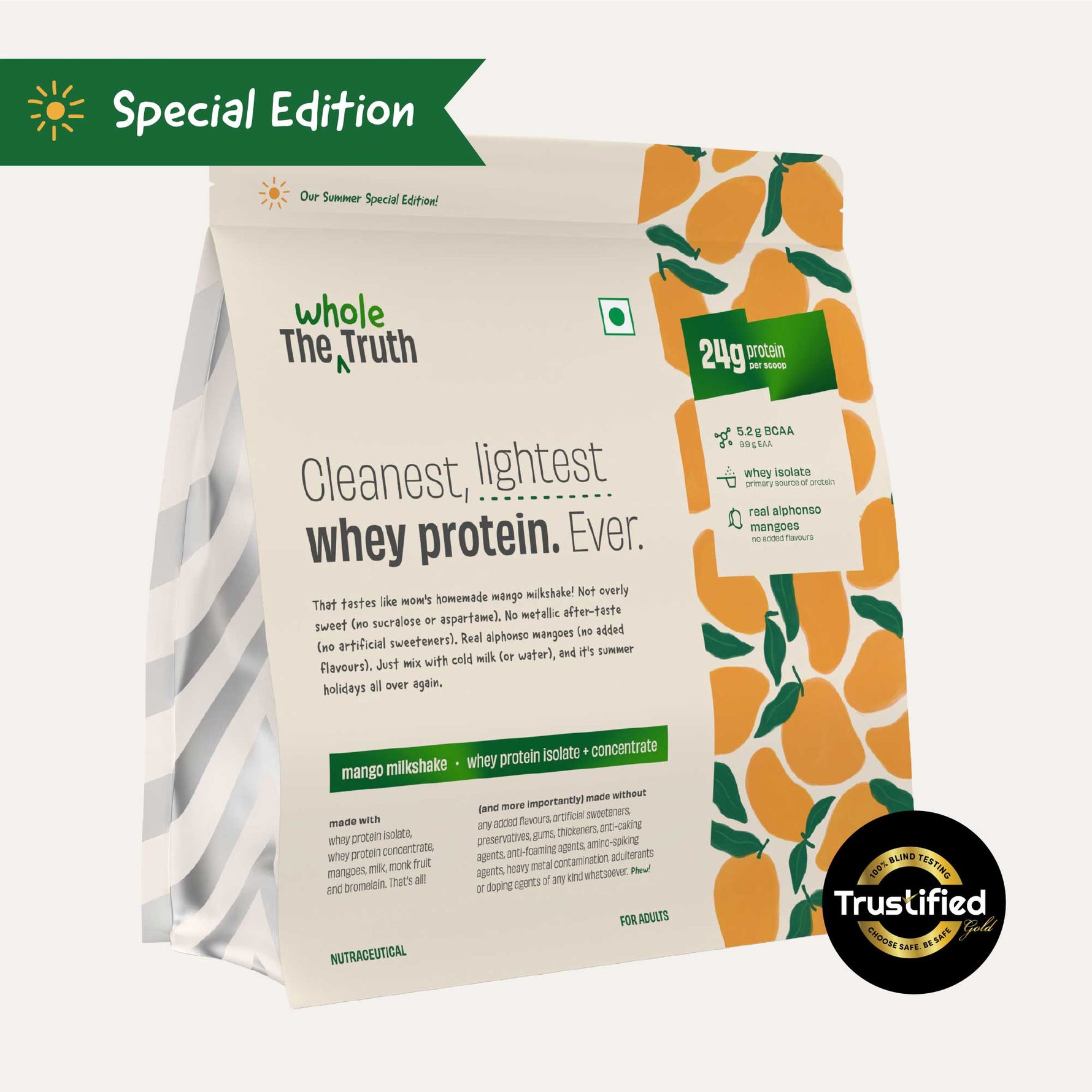 Mango Milkshake 24 g Protein Powder