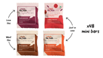 Personalised Box - Pack of 48 Mini Protein Bars