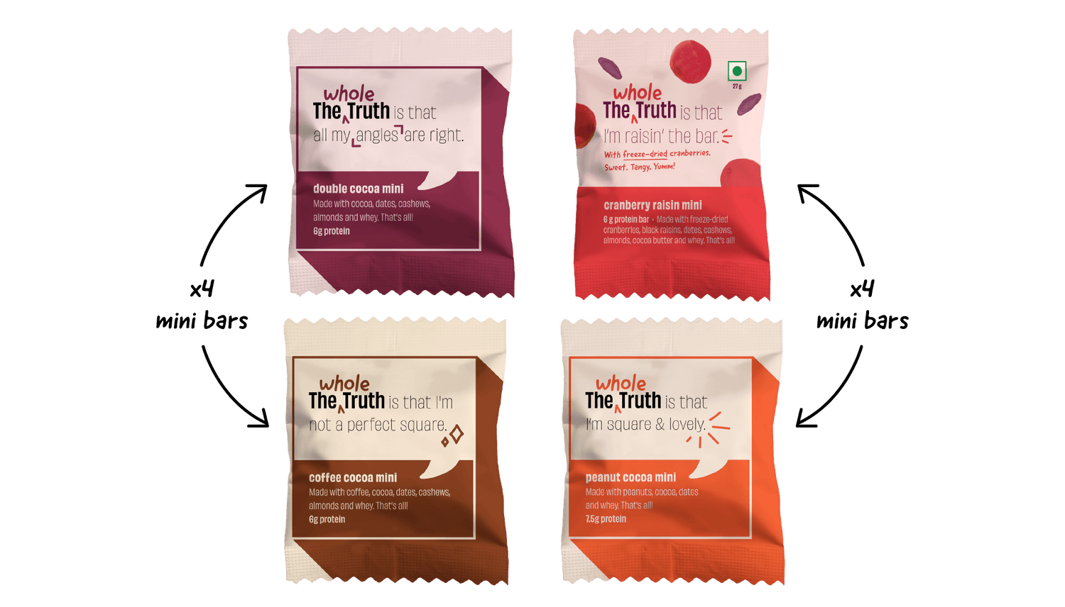 Everyone Party - Pack of 16 Mini Protein Bars