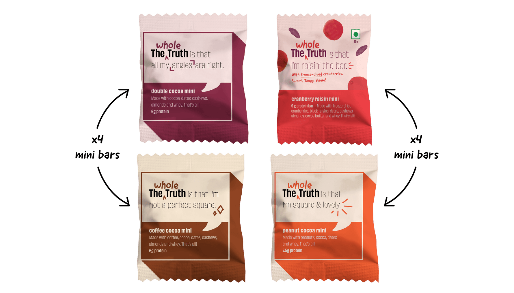 Everyone Party - Pack of 16 Mini Protein Bars