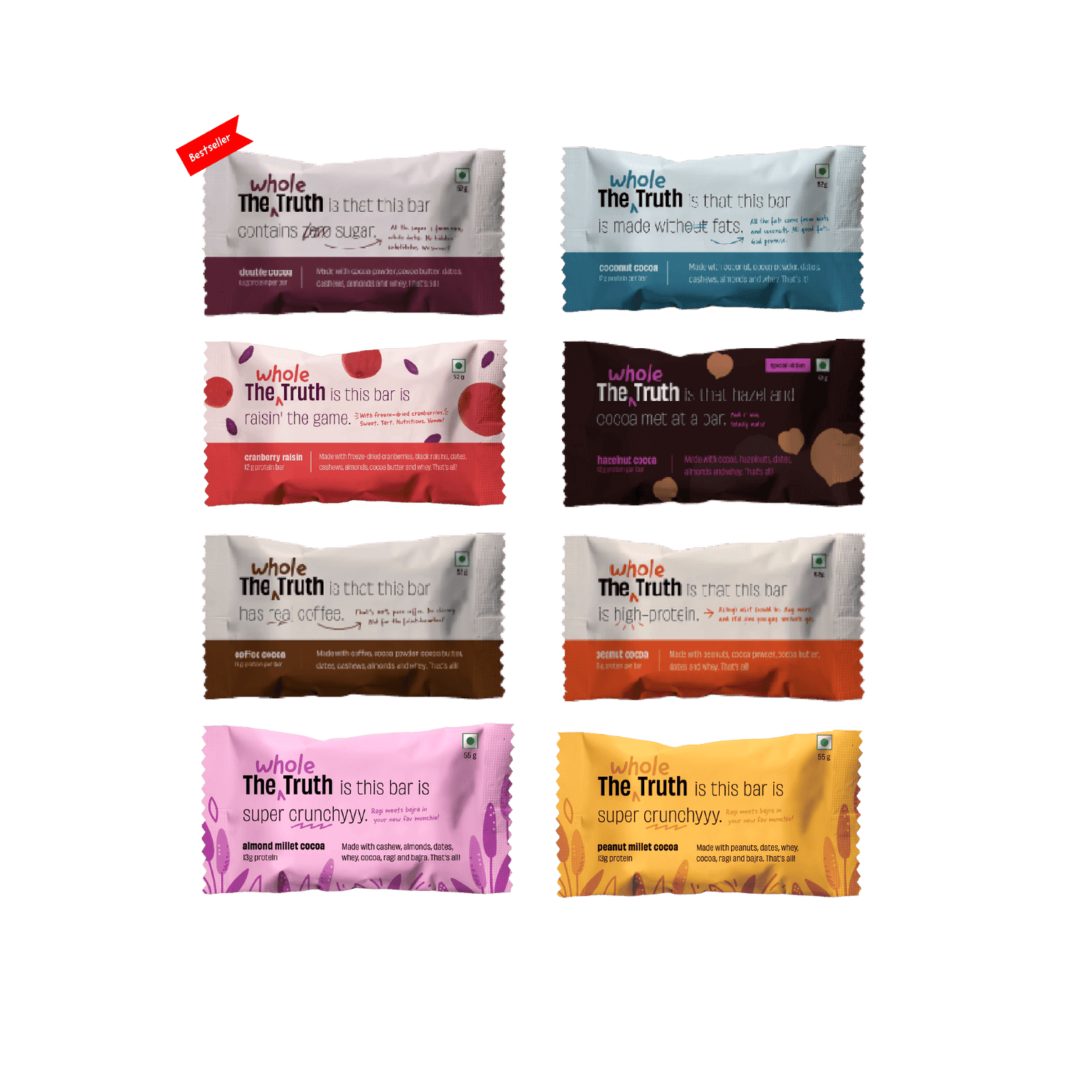 All in One - Box of 8 Protein Bars
