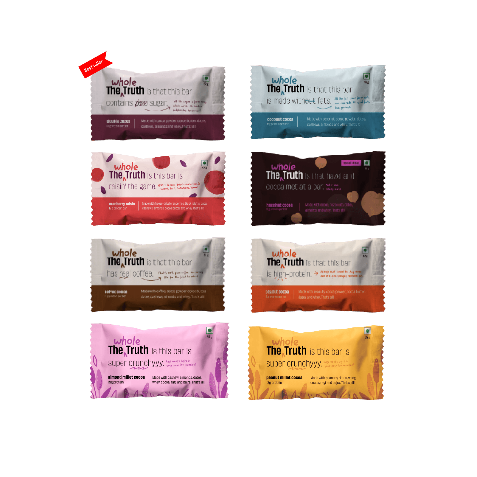 All in One - Box of 8 Protein Bars