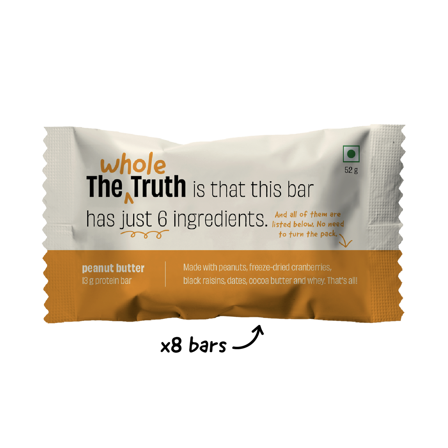 Peanut Butter Protein Bars - Box of 8