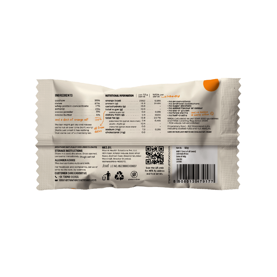 Personalised Box - Pack of 10 Protein Bars