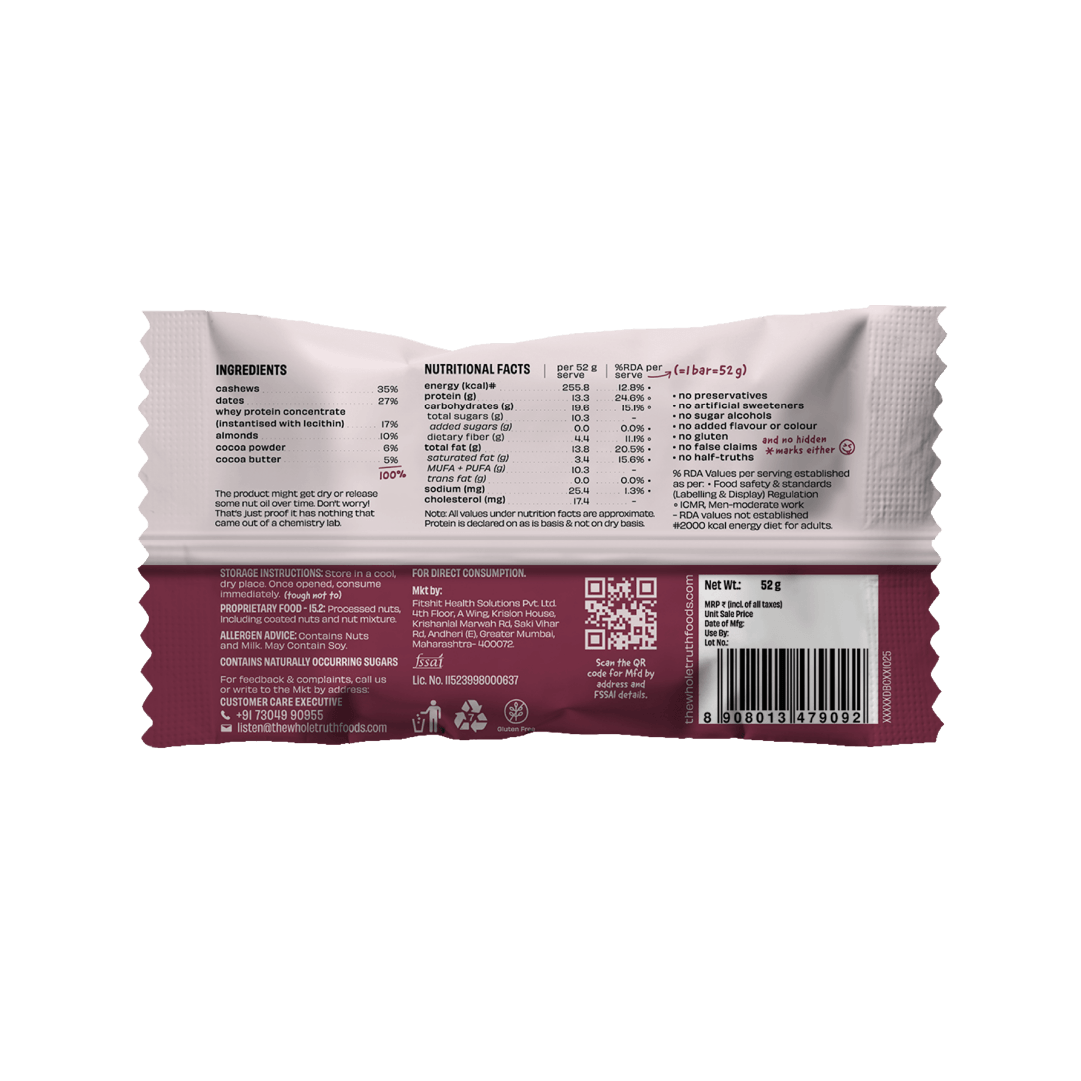 Personalised Box - Pack of 30 Protein Bars