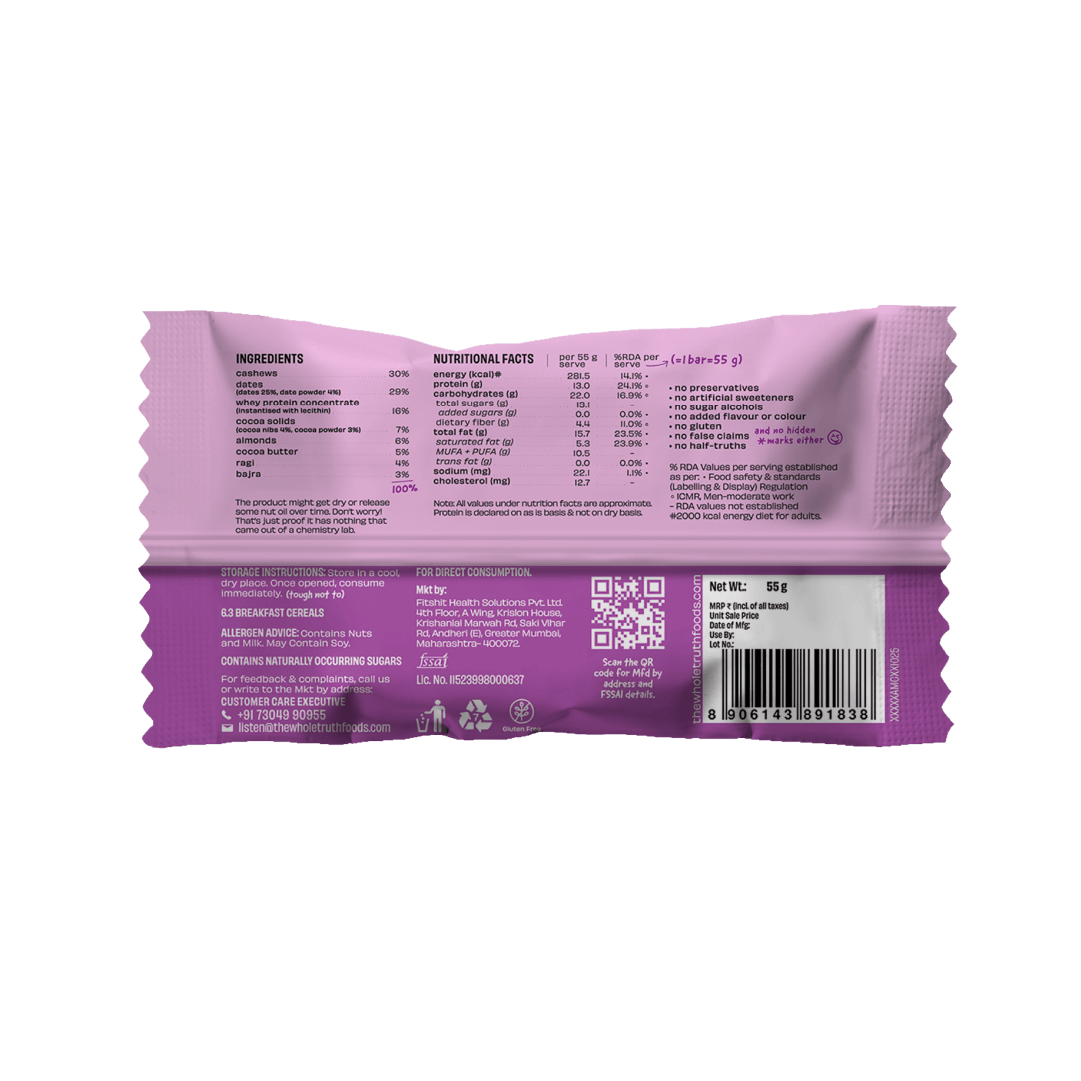 All in One - Pack of 8 Millet Bars
