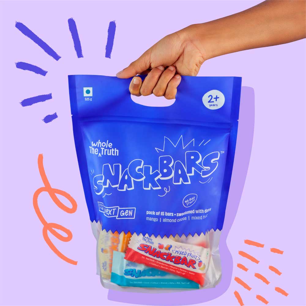 SNACKBARS for 2+ yr olds