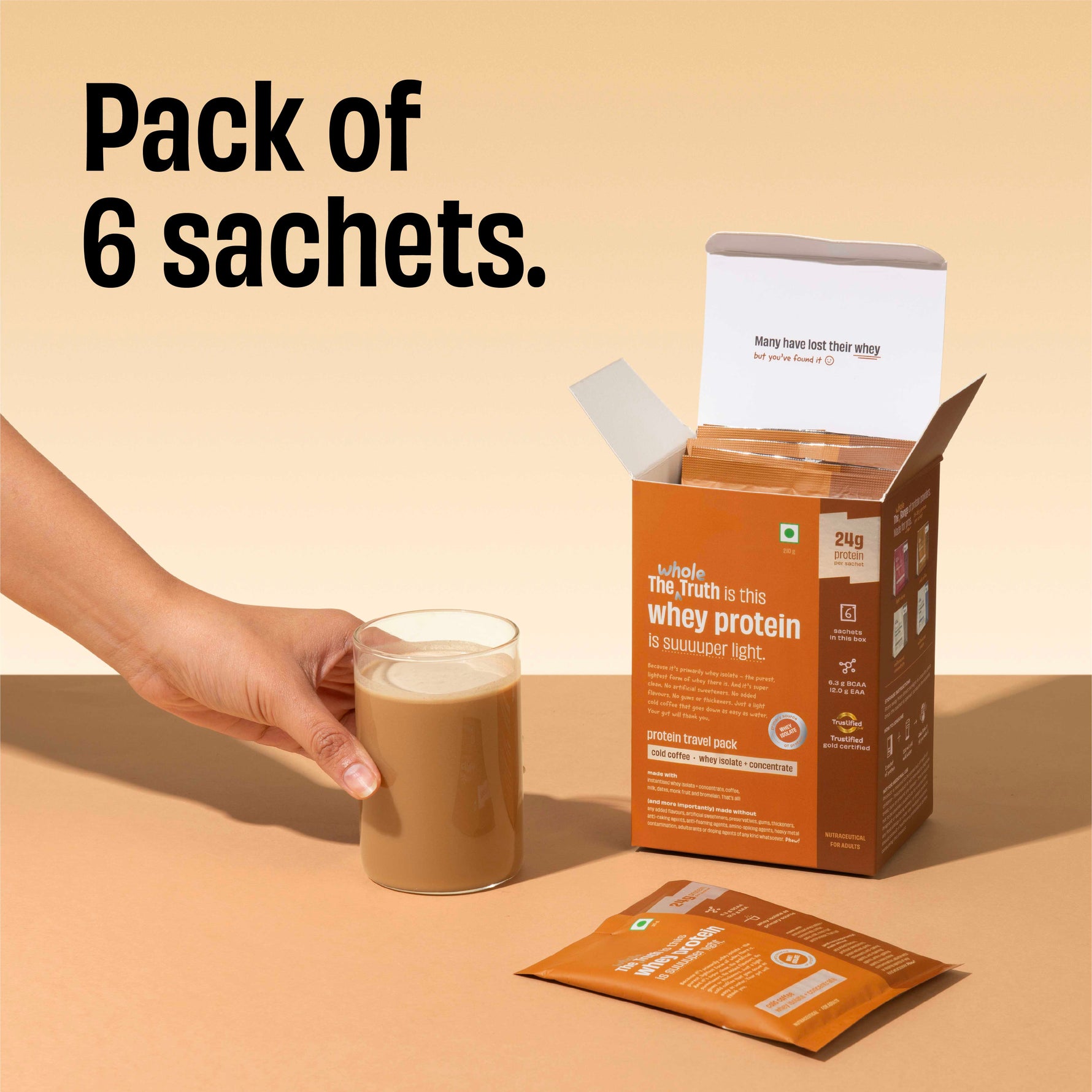 Cold Coffee 24 g Protein Powder