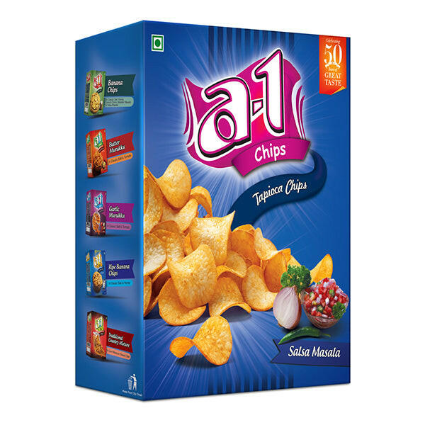Tapioca Chips Salsa Masala – 160g