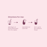 Skin Glo Combo – Natural Rose Petal Milk Mix + ABC Latte Mix (Apple, Beetroot & Carrot) | 125g Each | Glow from Within