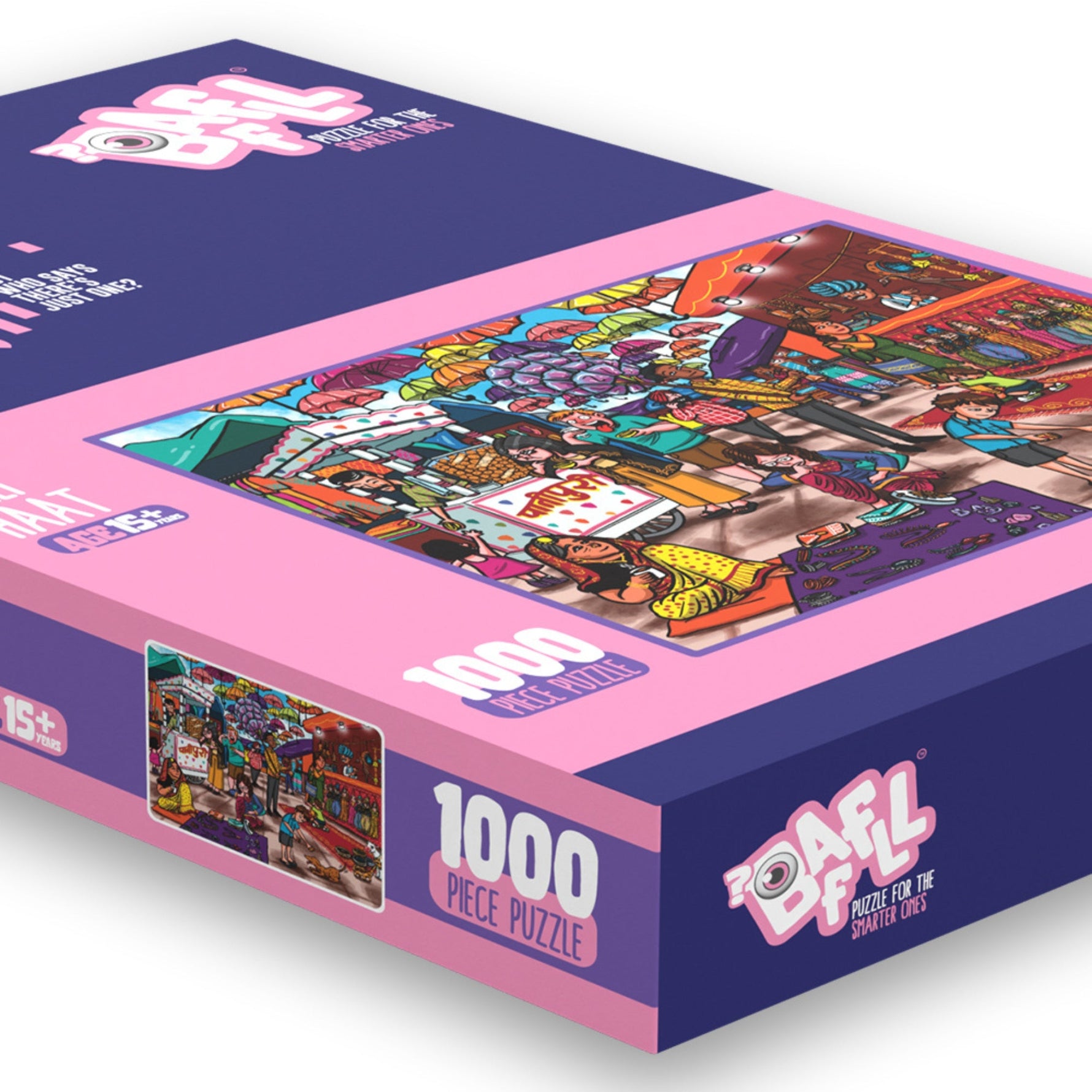 Jigsaw Puzzle 1000 pieces - Dilli Haat