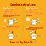Instant Noodles - Serves 4 (Pack of 2)