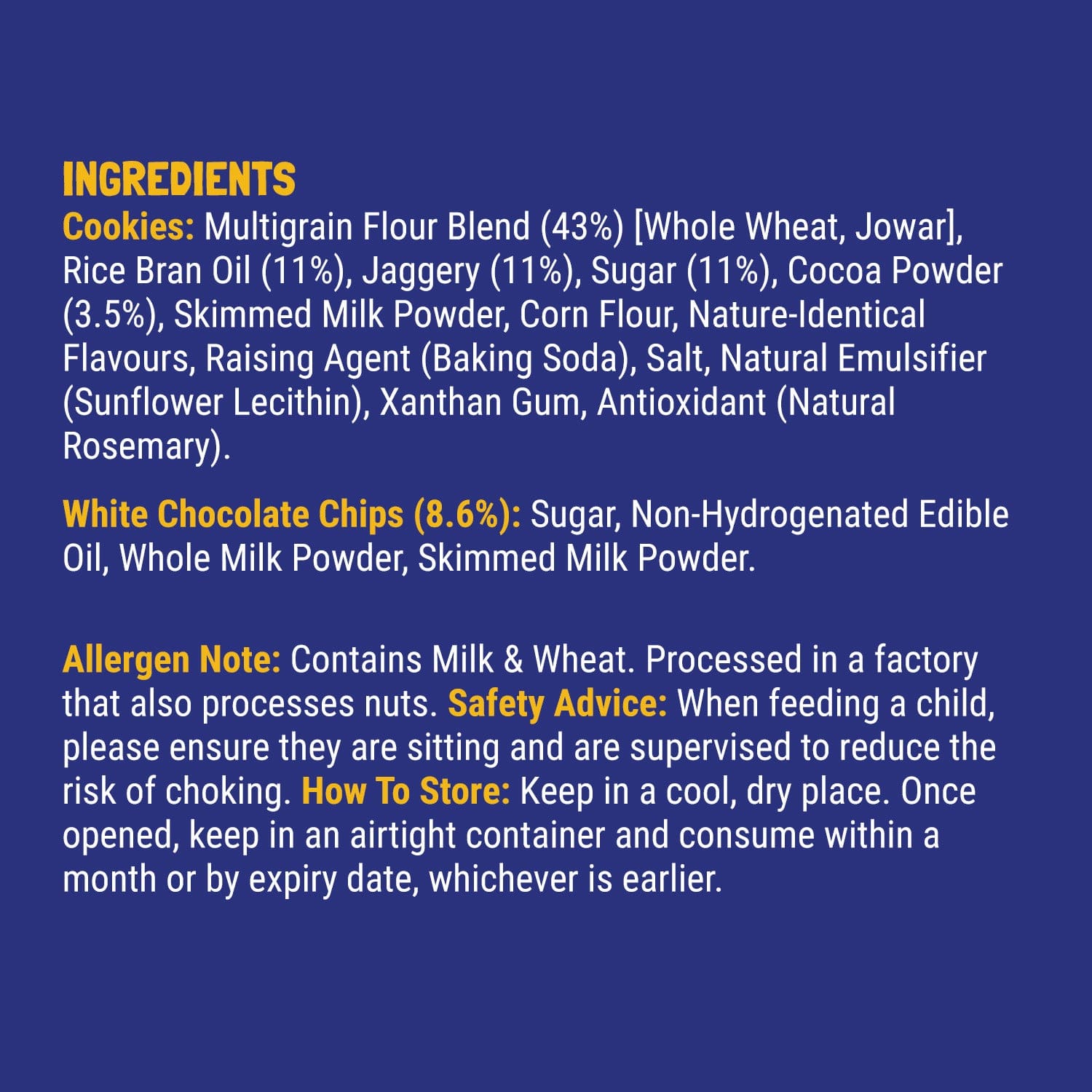 Milky Choco Chip Cookies I Yummy Biscuit