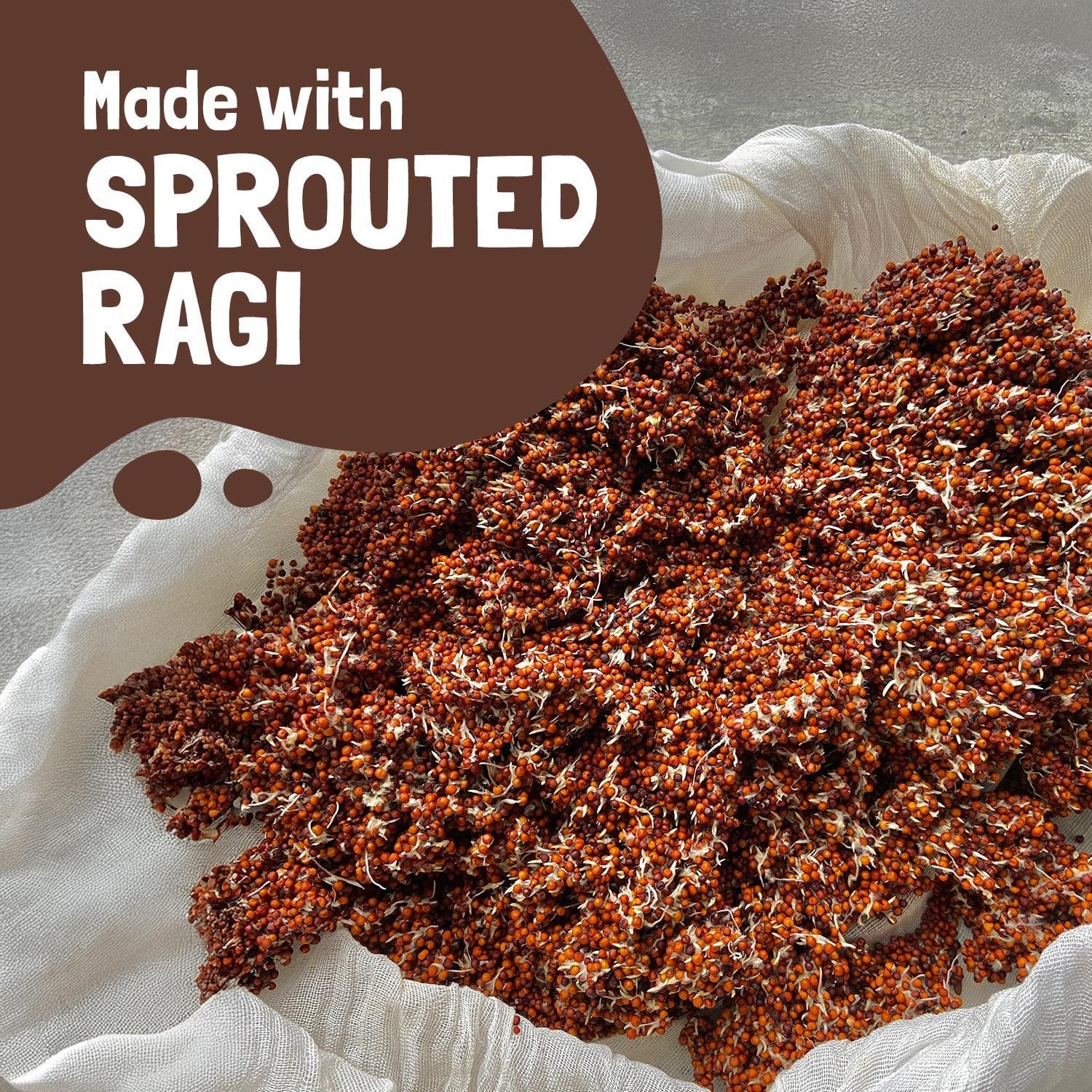 Sprouted Ragi Powder for Little Ones