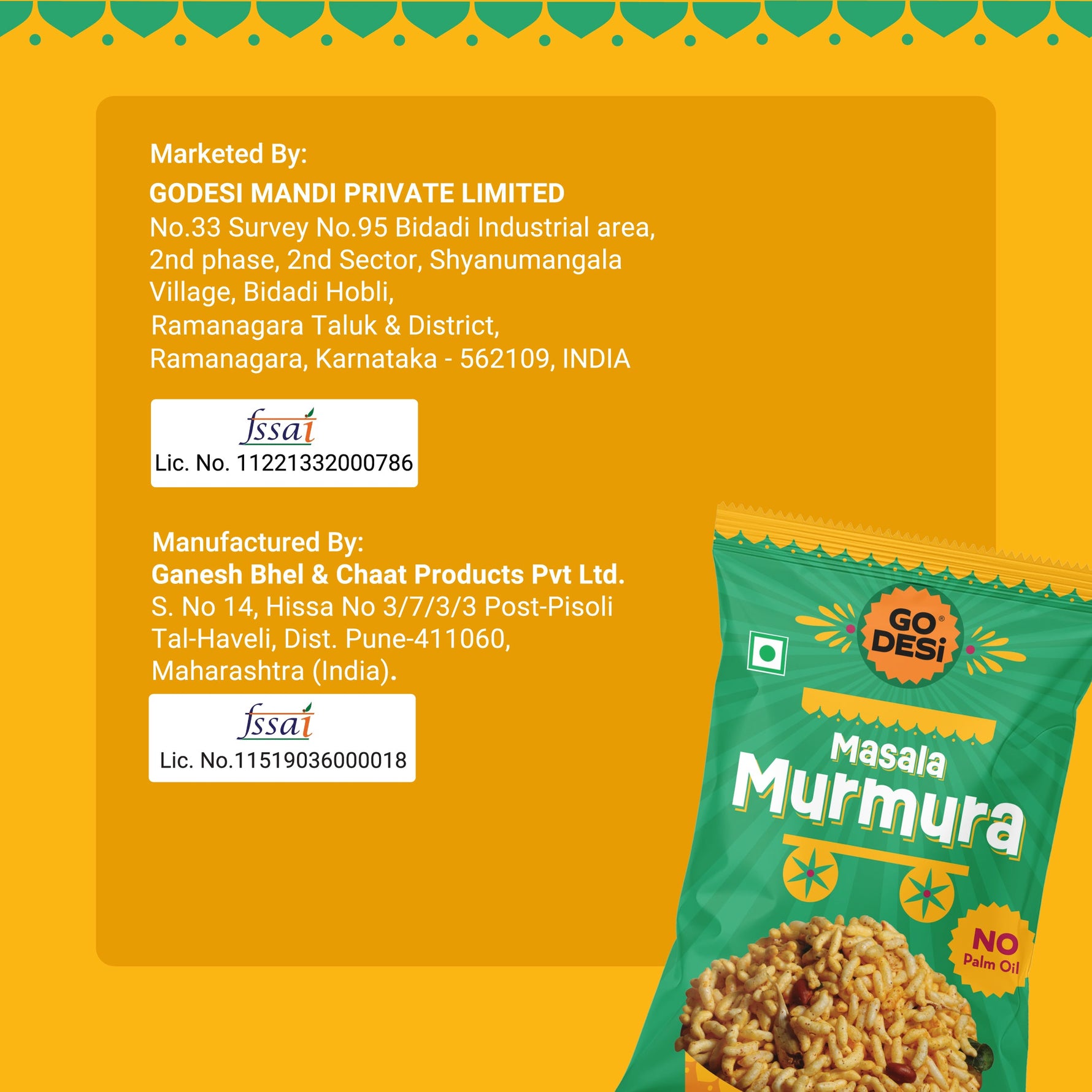 Garlic Masala Murmura | With Bold Garlic | No Palm Oil