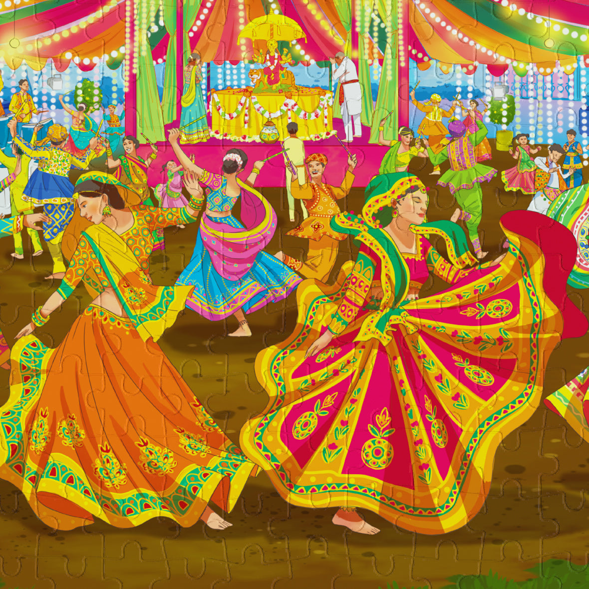 Garba - The Dance of Reverence- 300pcs puzzle