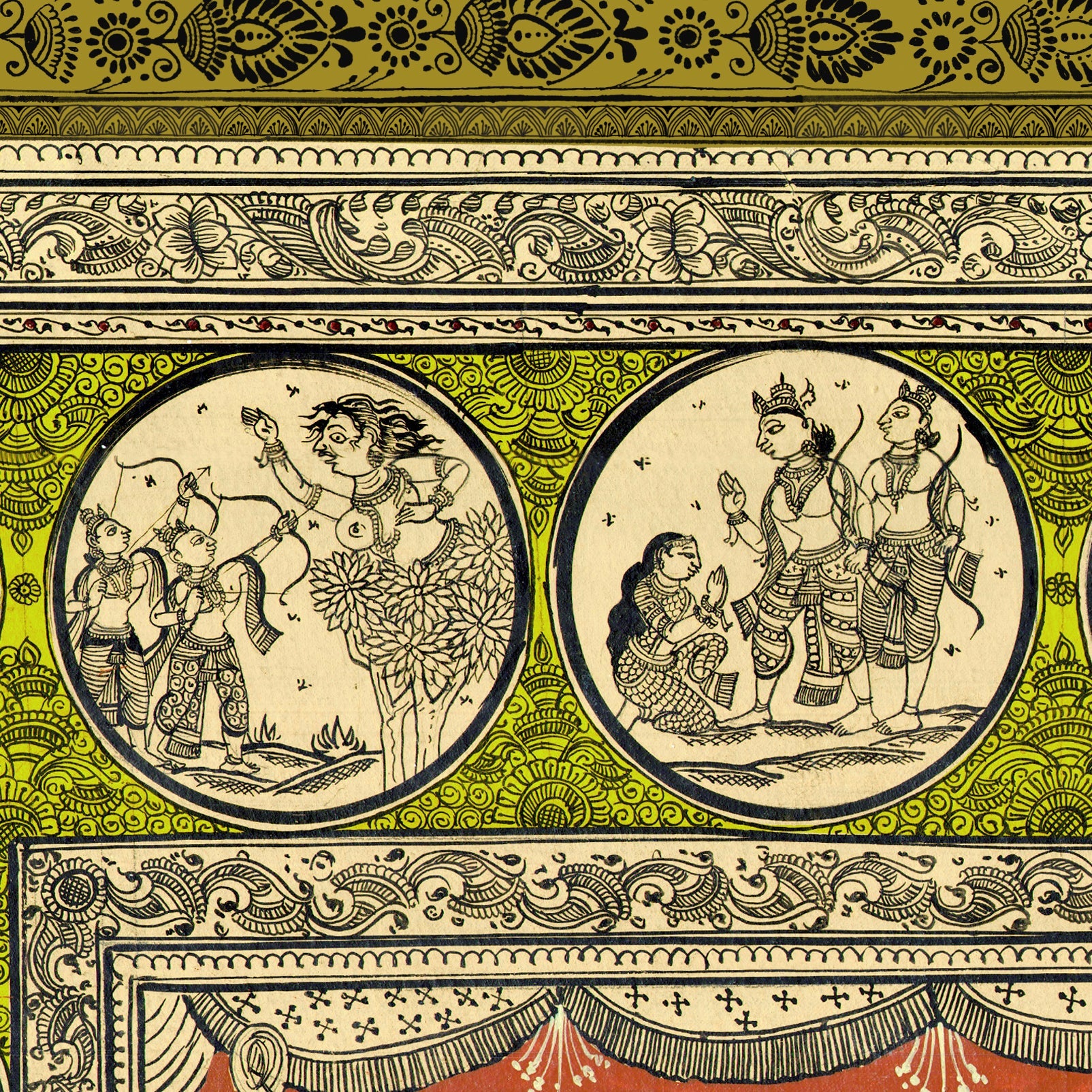 Pattachitra - Handcrafted Storyboards - 500pcs puzzle