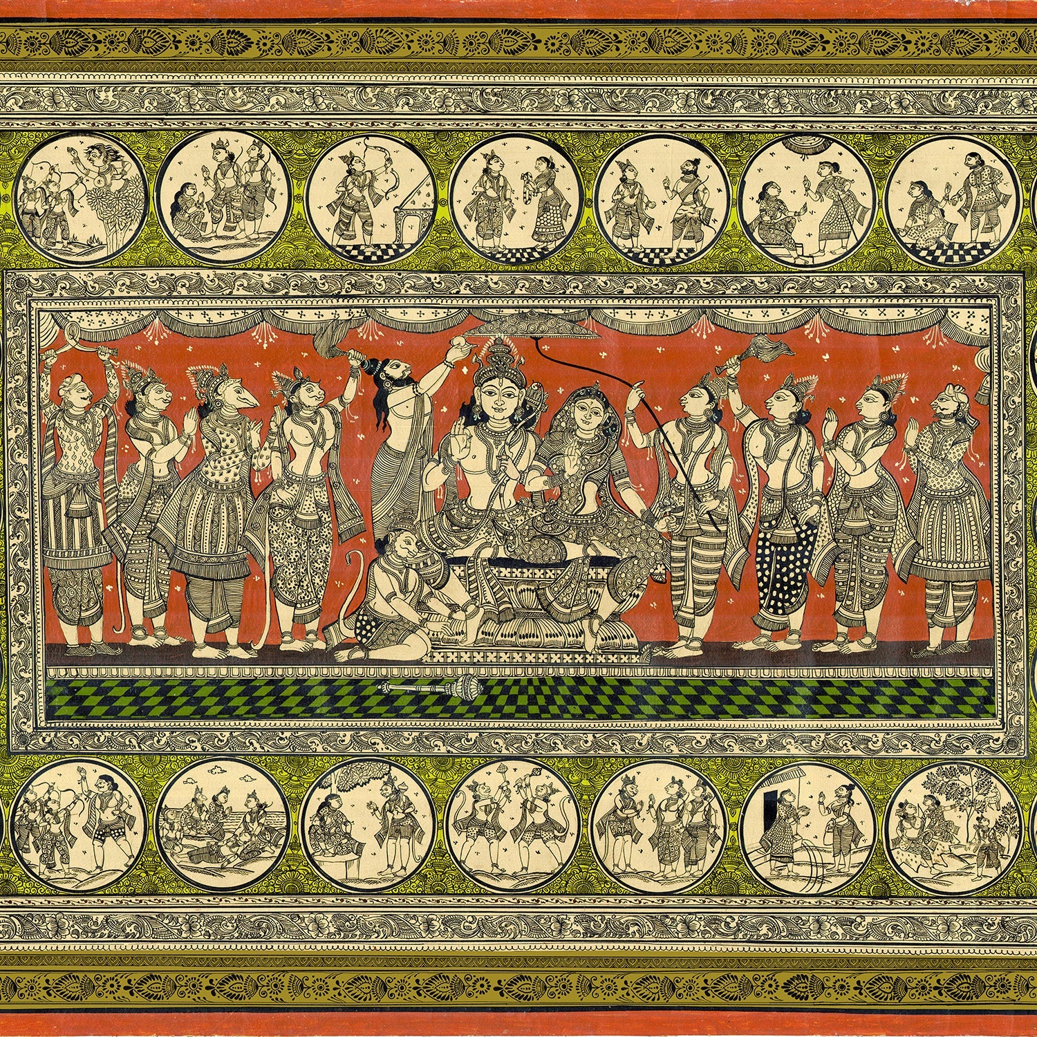 Pattachitra - Handcrafted Storyboards - 500pcs puzzle