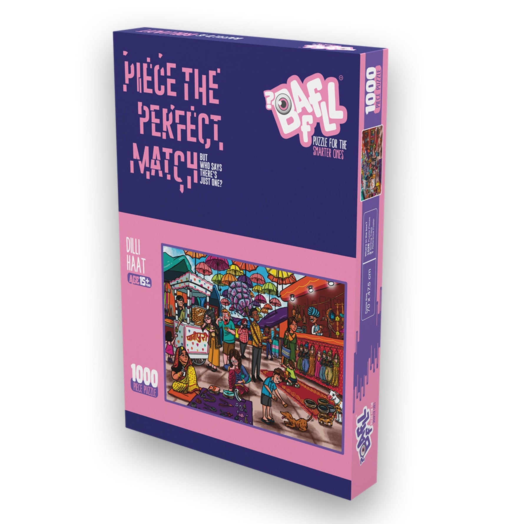 Jigsaw Puzzle 1000 pieces - Dilli Haat