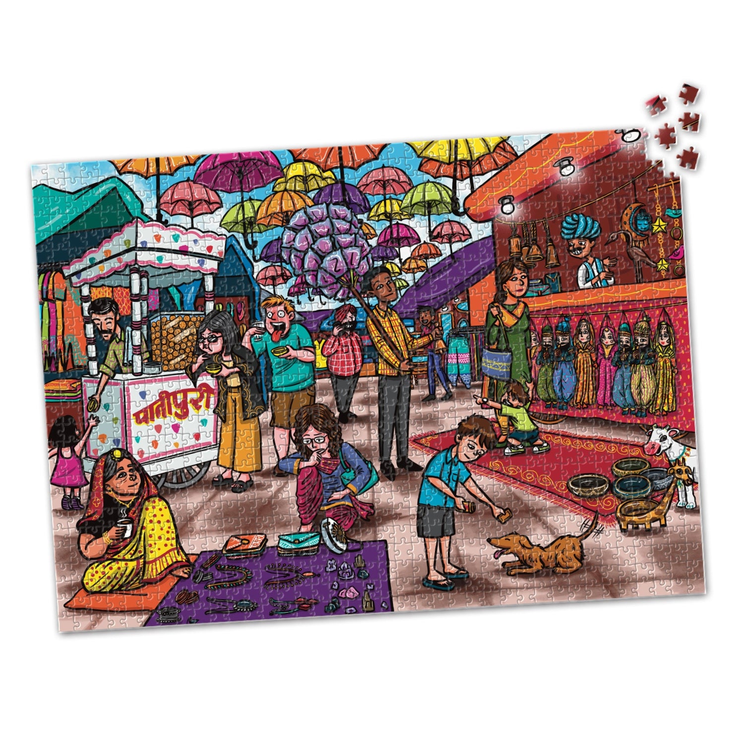 Jigsaw Puzzle 1000 pieces - Dilli Haat
