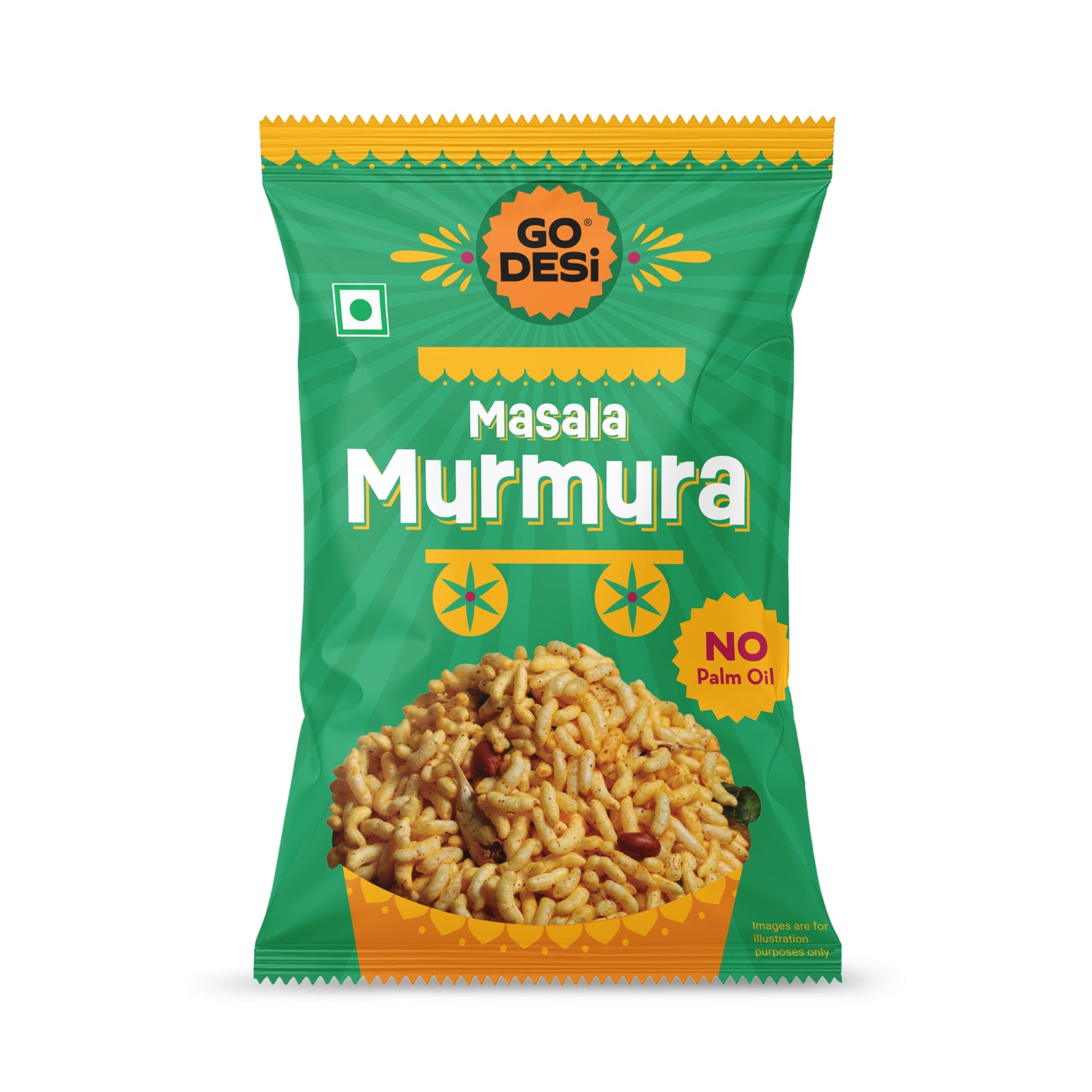 Garlic Masala Murmura | With Bold Garlic | No Palm Oil | Pack of 3