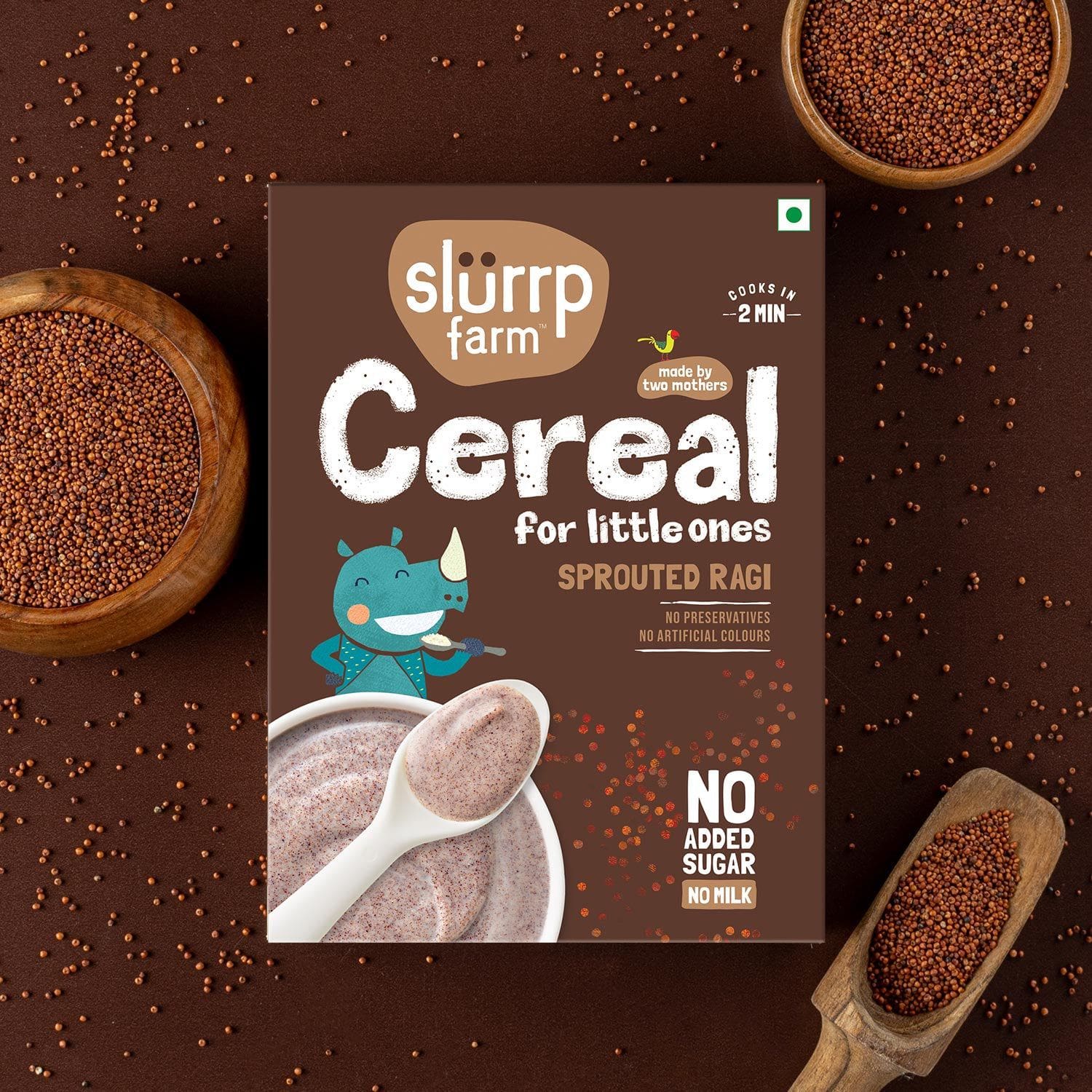Sprouted Ragi Powder for Little Ones