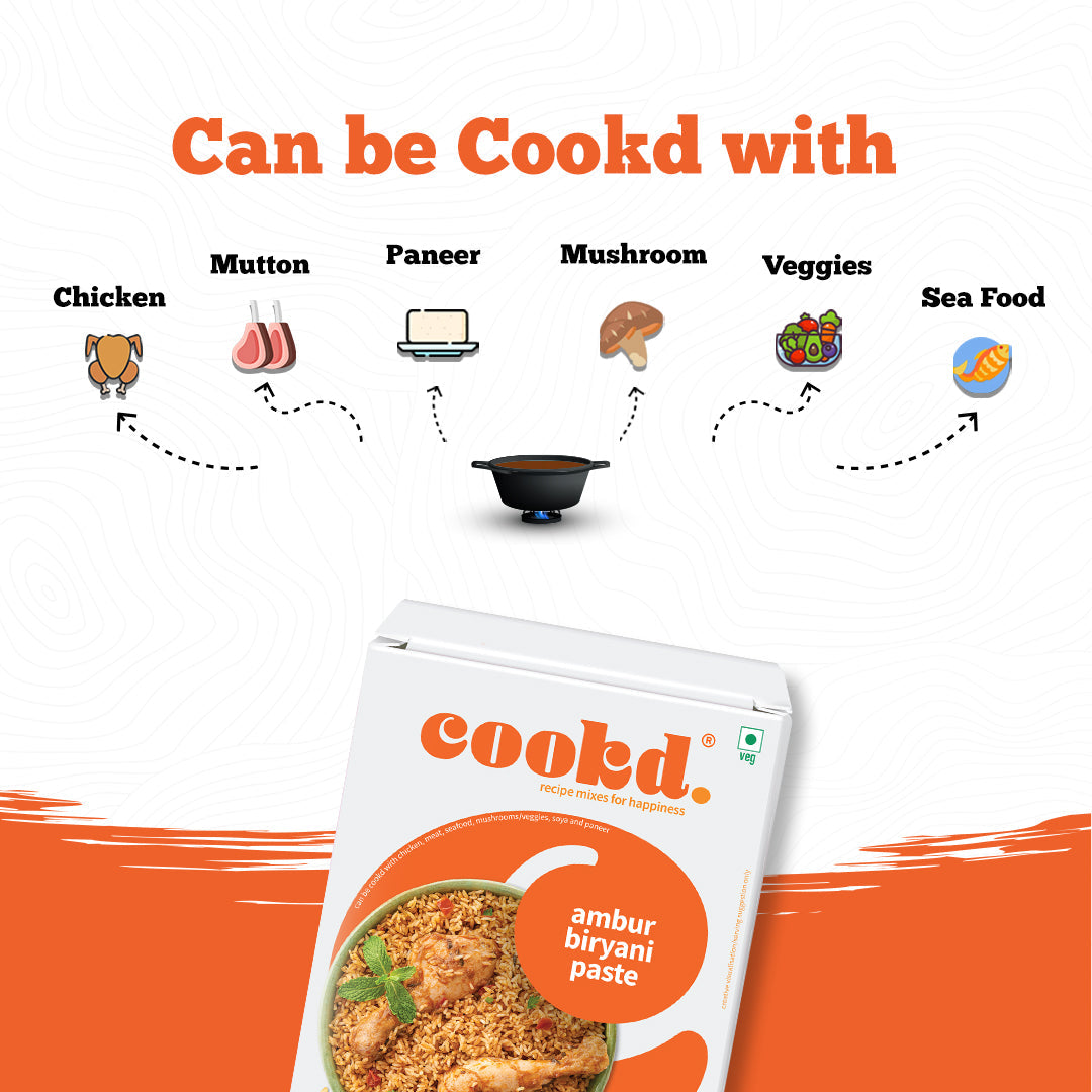 Ambur Biryani Paste - without rice (Preservative Free)