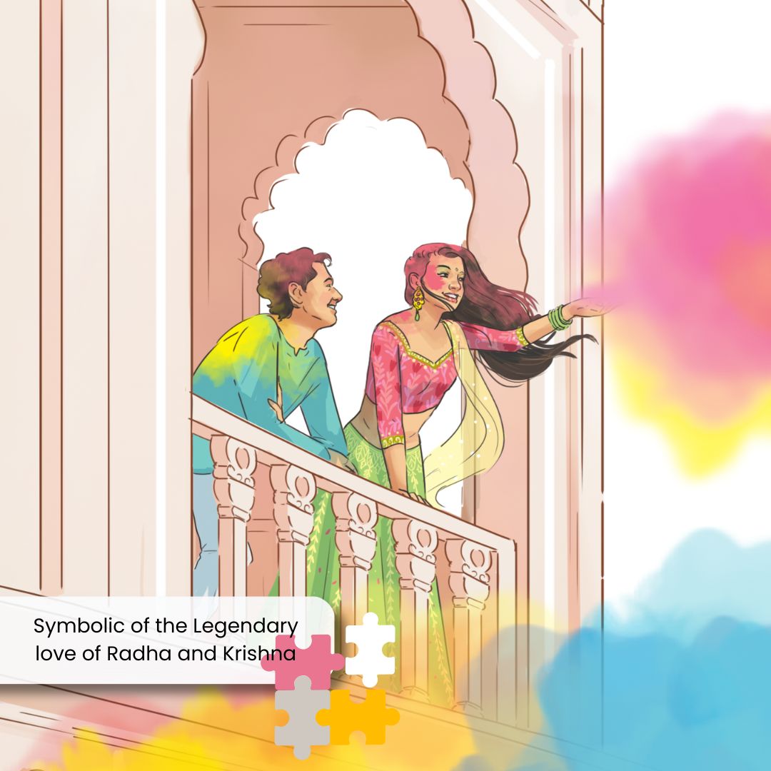 Holi - The Festival of Colours- 300pcs puzzle
