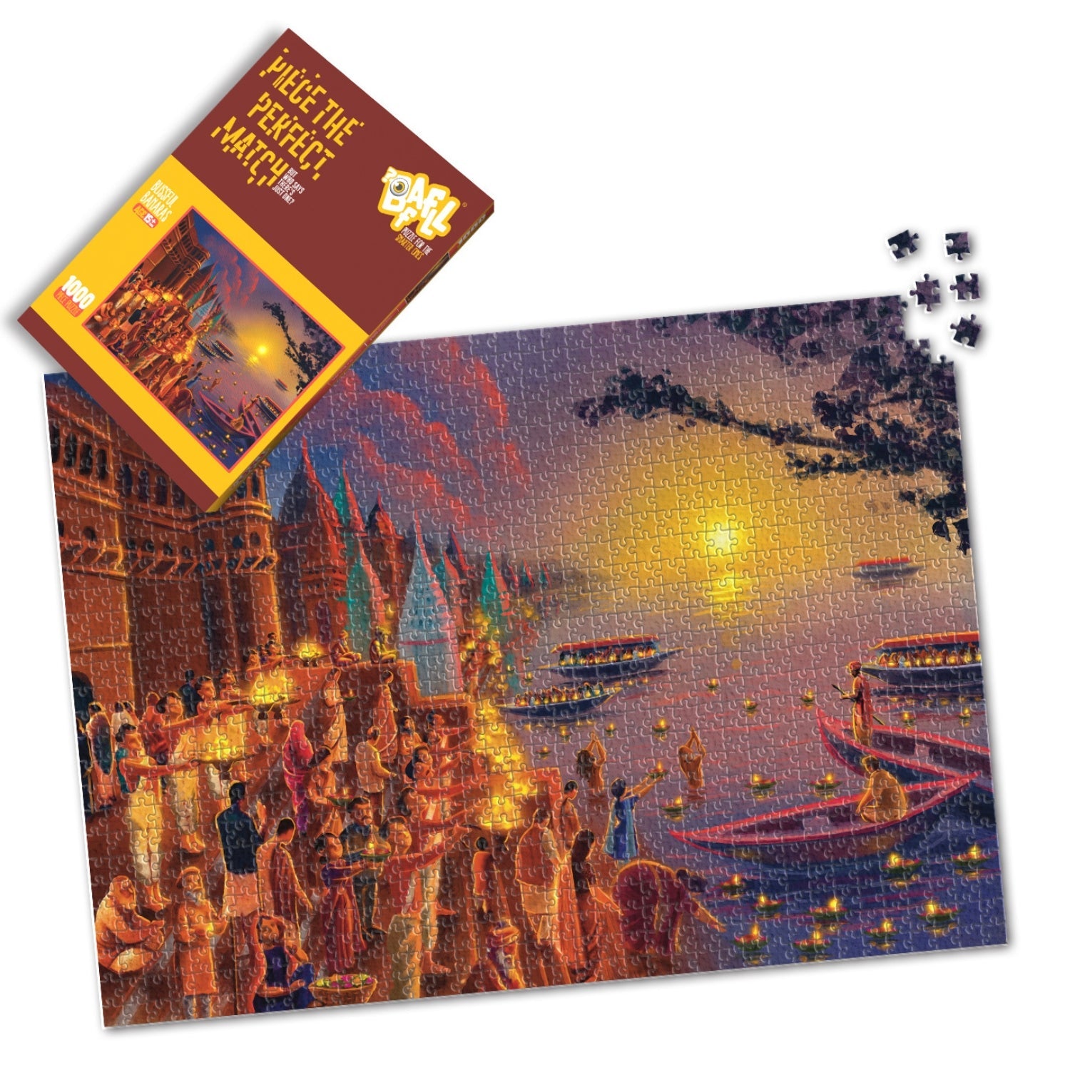 Jigsaw Puzzle 1000 pieces - Blissful Banaras