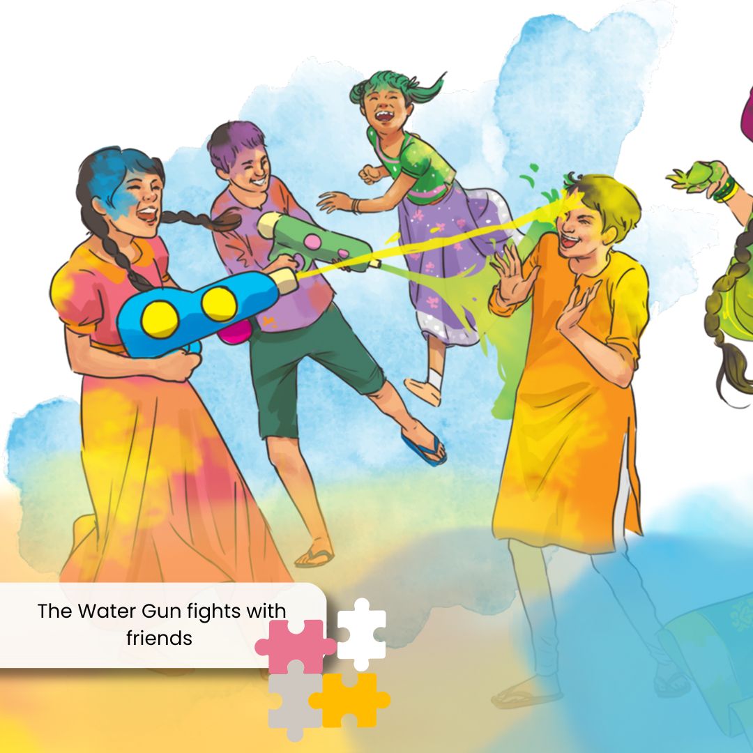 Holi - The Festival of Colours- 300pcs puzzle