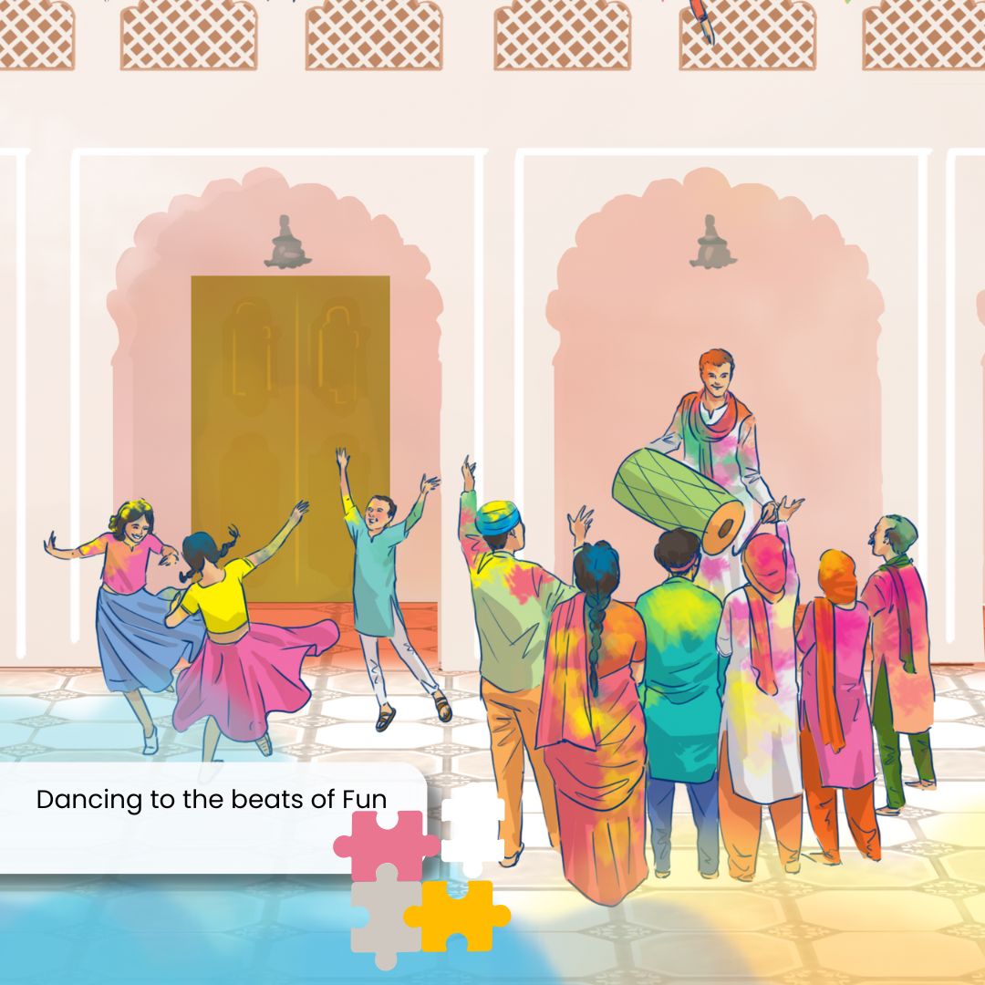 Holi - The Festival of Colours- 300pcs puzzle