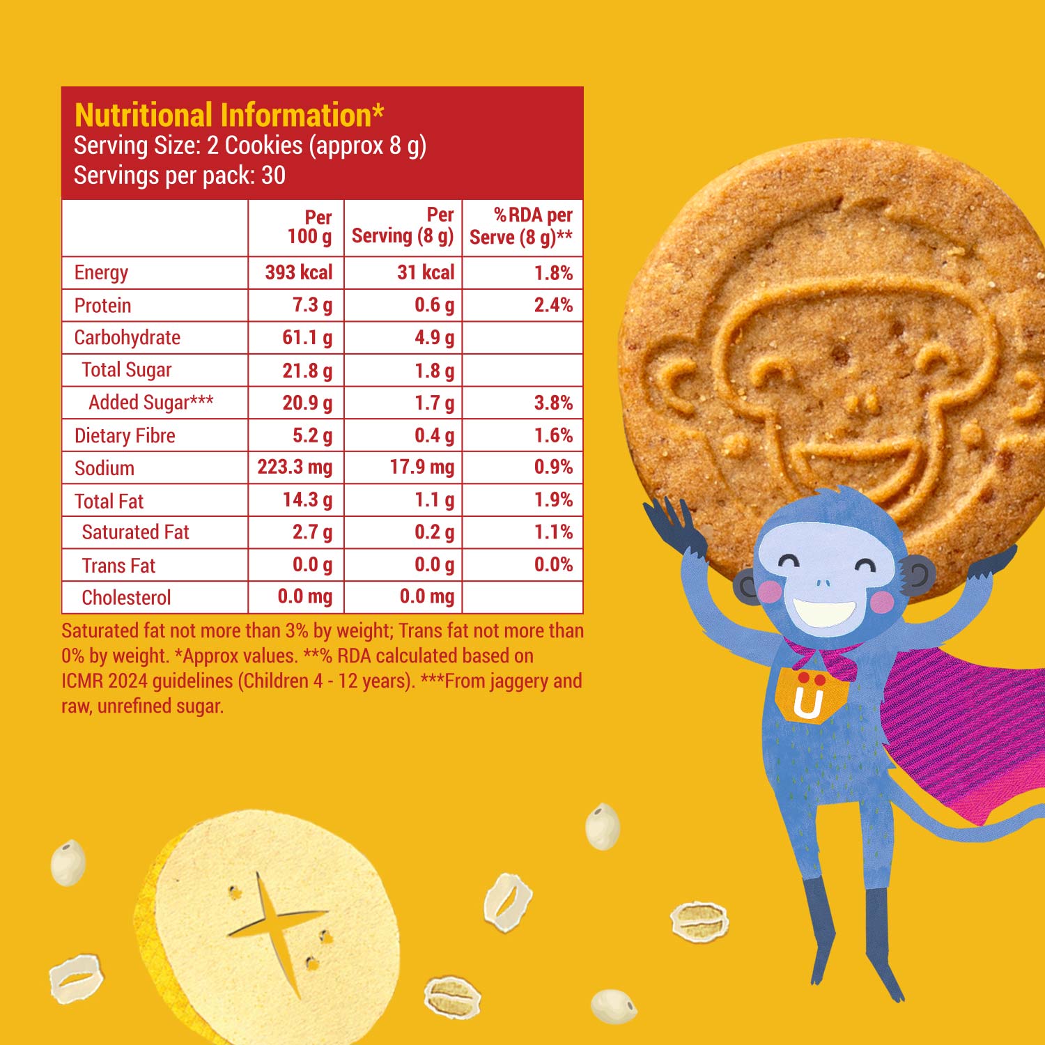 Banana Oat Cookies | Buy 2 Get 1 Free | Super Value Pack