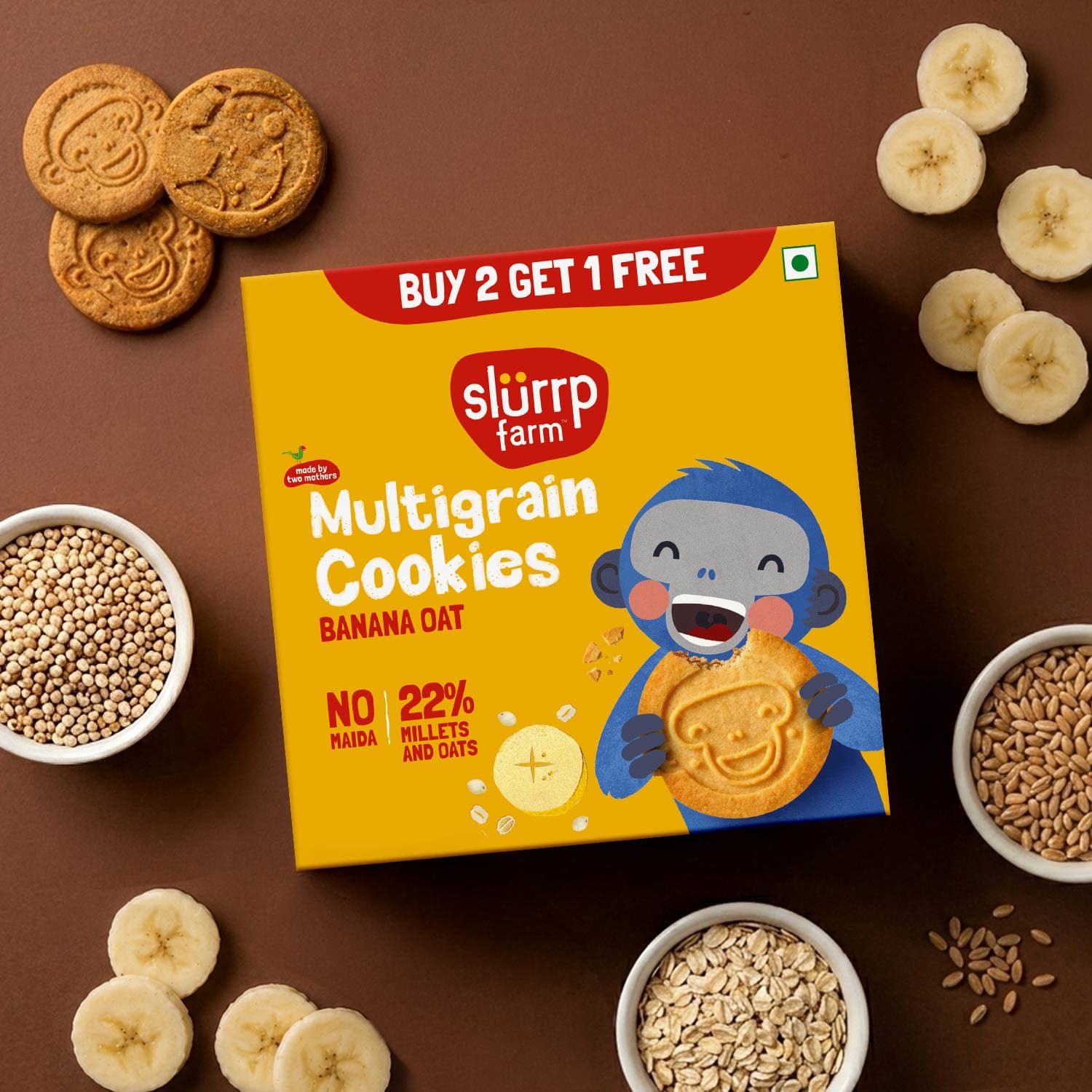 Banana Oat Cookies | Buy 2 Get 1 Free | Super Value Pack