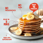 Banana Choco-Chip Millet Pancake Mix 300-gm Family Pack (Stock Up & Save)