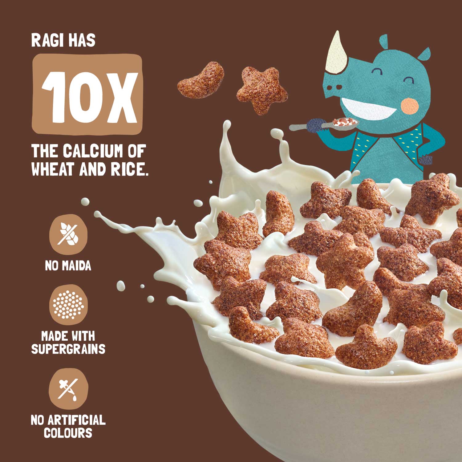 Choco Crunch - Ragi Stars and Moons