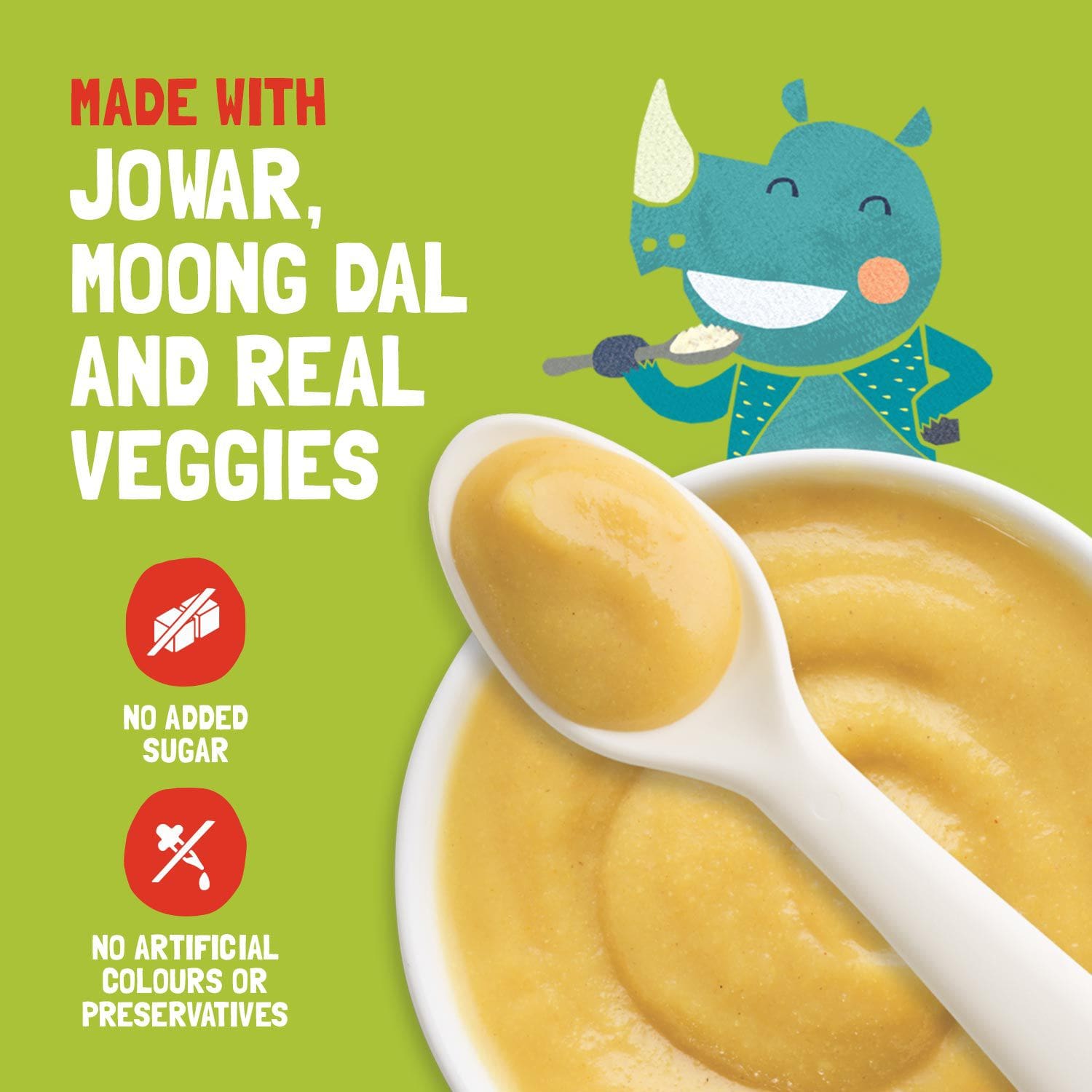 Moong Dal Khichdi Porridge Mix
