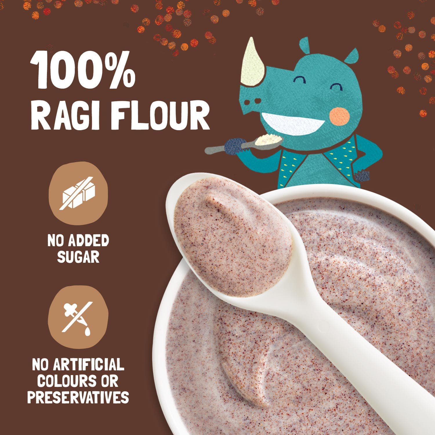 Sprouted Ragi Powder for Little Ones