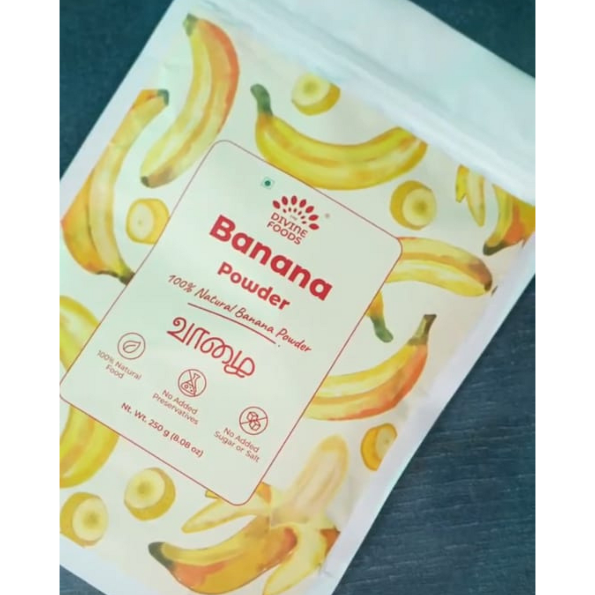 Raw Banana Powder Netram (Natural Source of  Weight Gain and Rich source of Potassium) 200 Gm