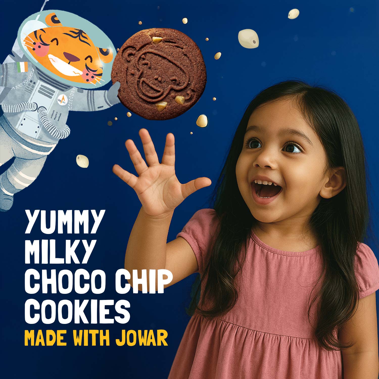 Milky Choco Chip Cookies I Yummy Biscuit