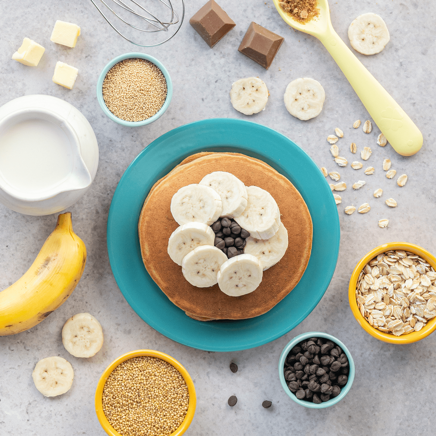 Trial Pack - Banana Choco-Chip Millet Pancake Mix