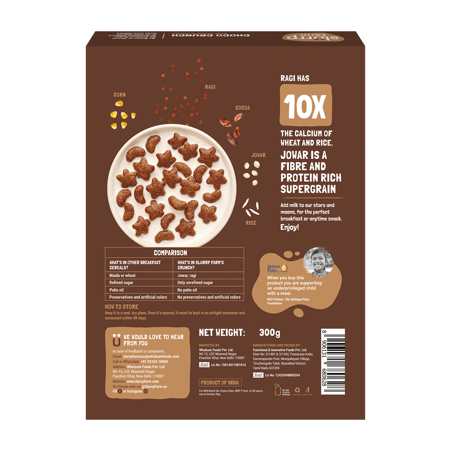 Choco Crunch - Ragi Stars and Moons