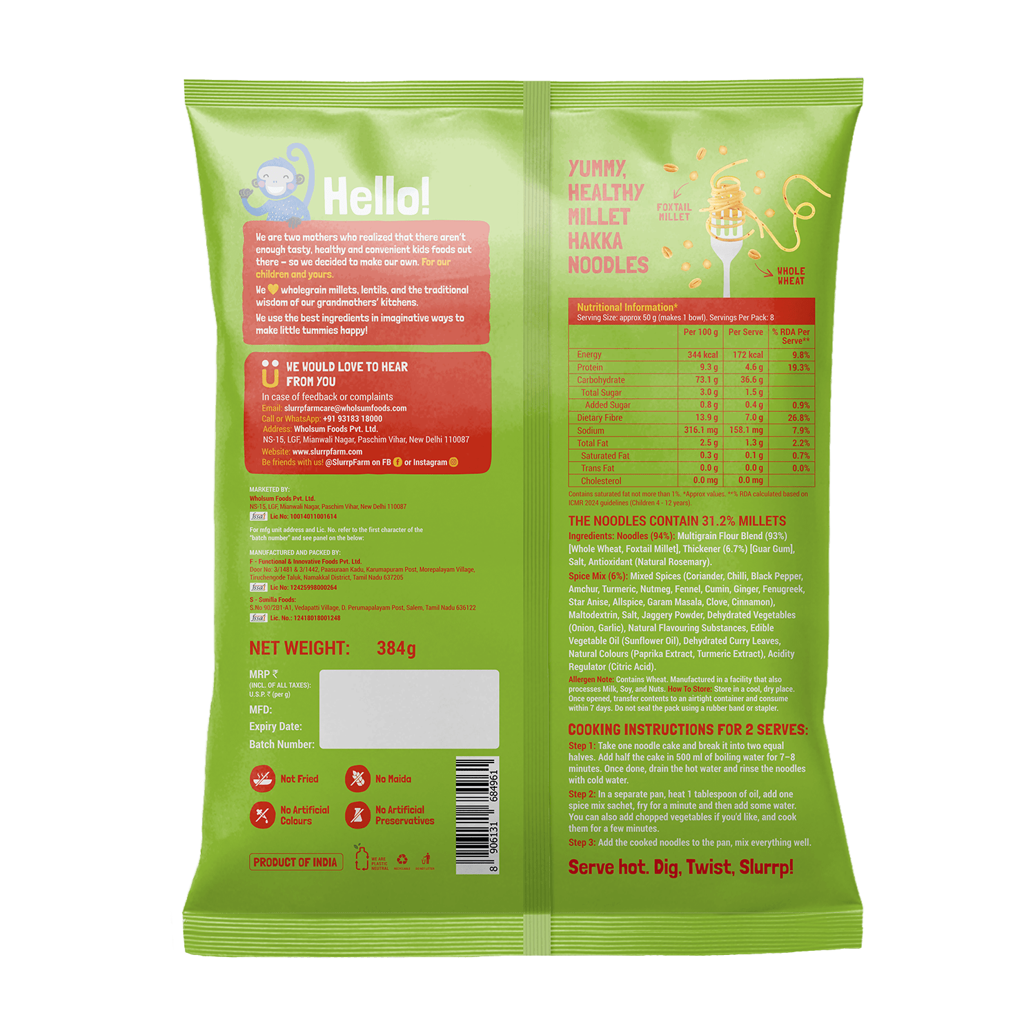 Mild Masala – Serves 8 (384 gms)