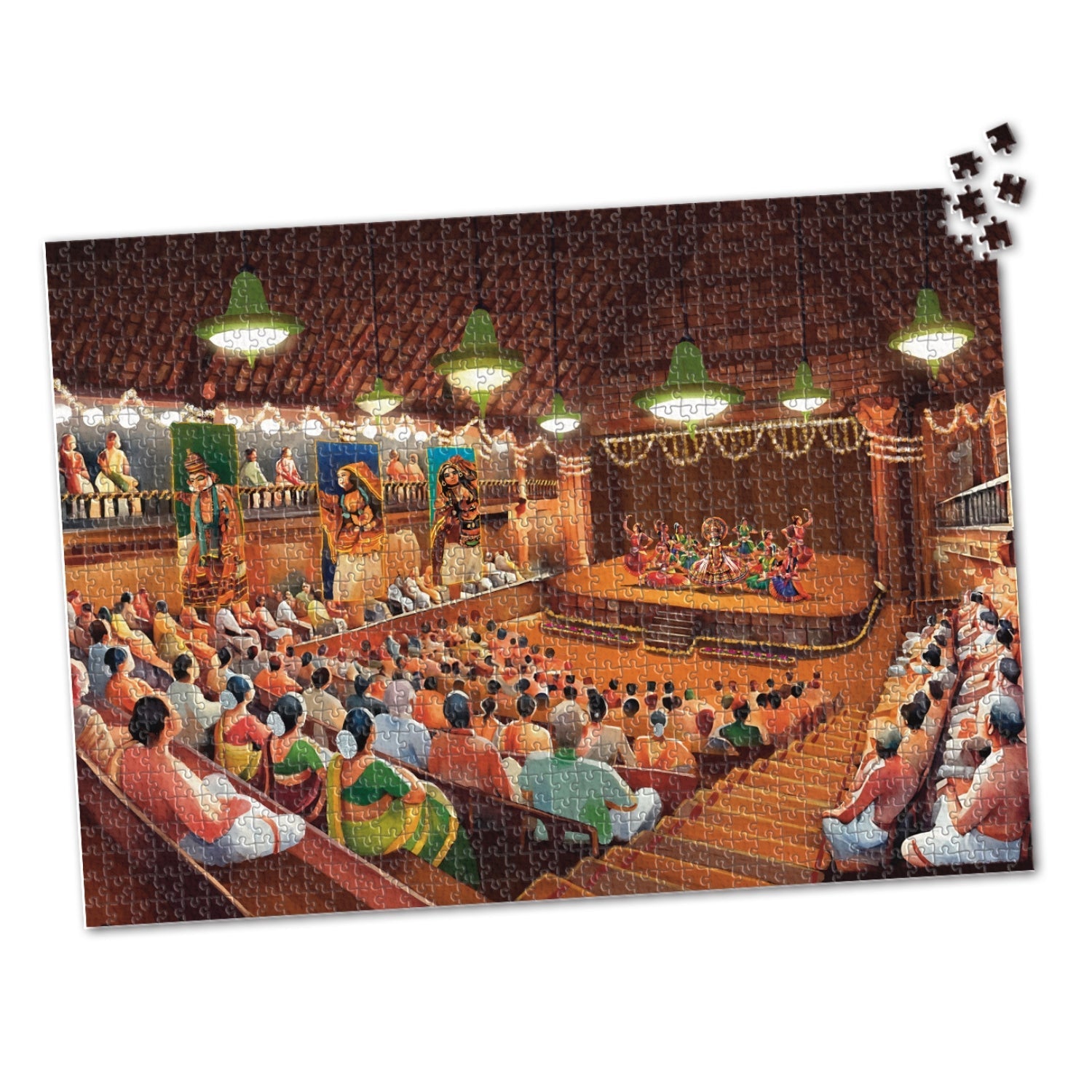 Jigsaw Puzzle 1000 pieces - Kathakali Darshanam
