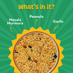 GO DESi - Kolkata Jhalmuri, Bombay Bhel & Garlic Masala Murmura | Pack of 3 | No Palm Oil