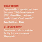 Ragi, Almond and Banana Cereal