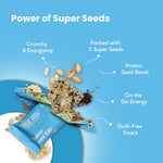 TRUE CREW - Super Seed Bar, 25 g Each (Pack of 10)