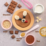 Chocolate Millet Pancake Mix | No Maida