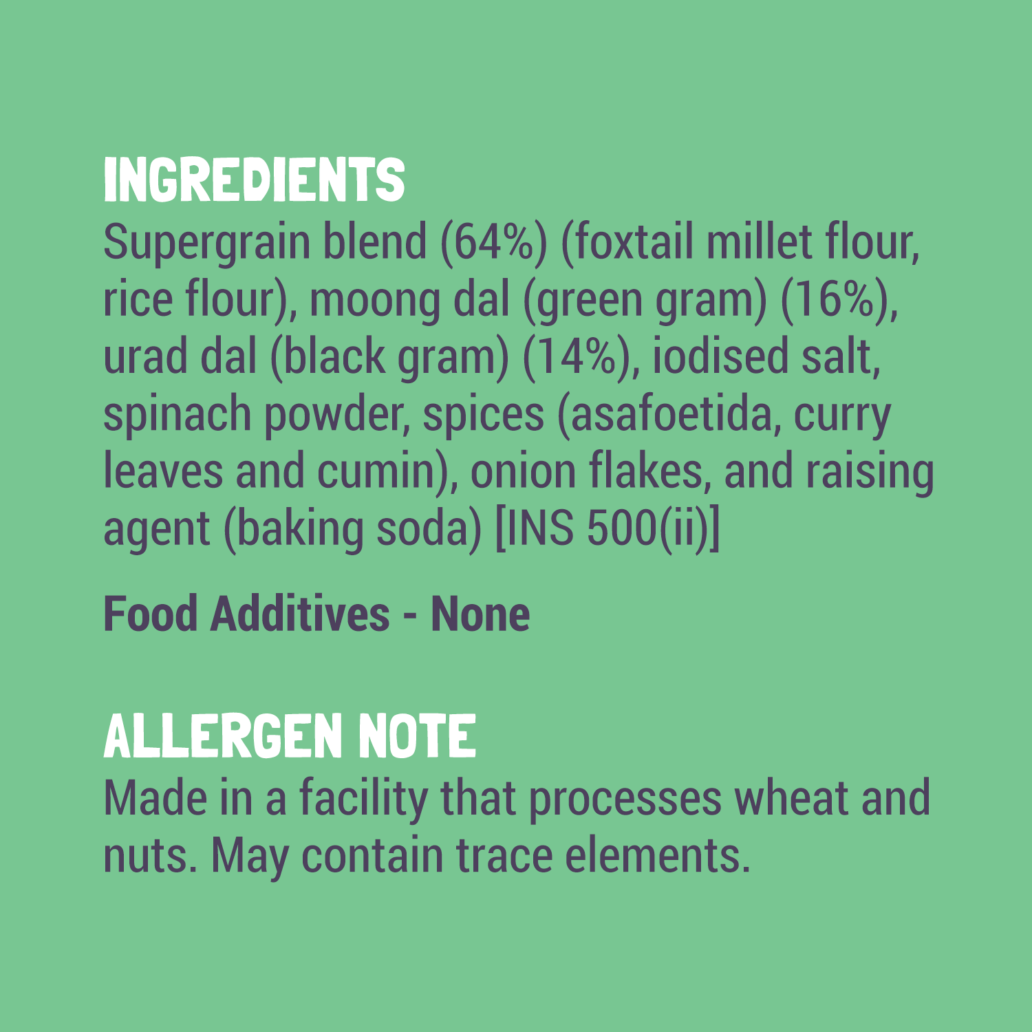 Trial Pack - Multigrain Millet Dosa Mix Spinach