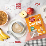 Instant Healthy Cereal | Wheat, Apple & Banana Cereal