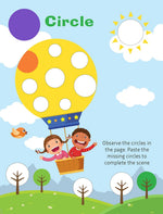 Shapes and Opposites - Sticker Book
